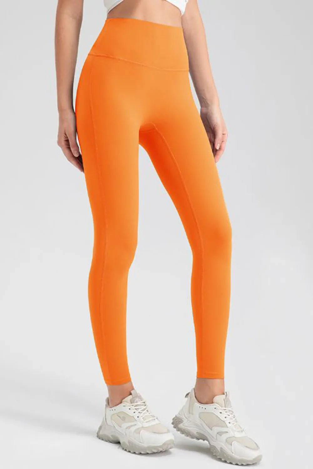 High Waist Skinny Active Pants - MAD RUFFI