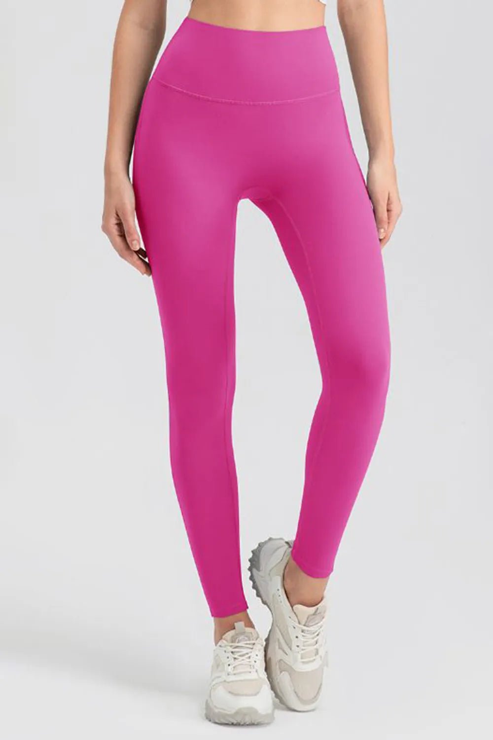 High Waist Skinny Active Pants - MAD RUFFI