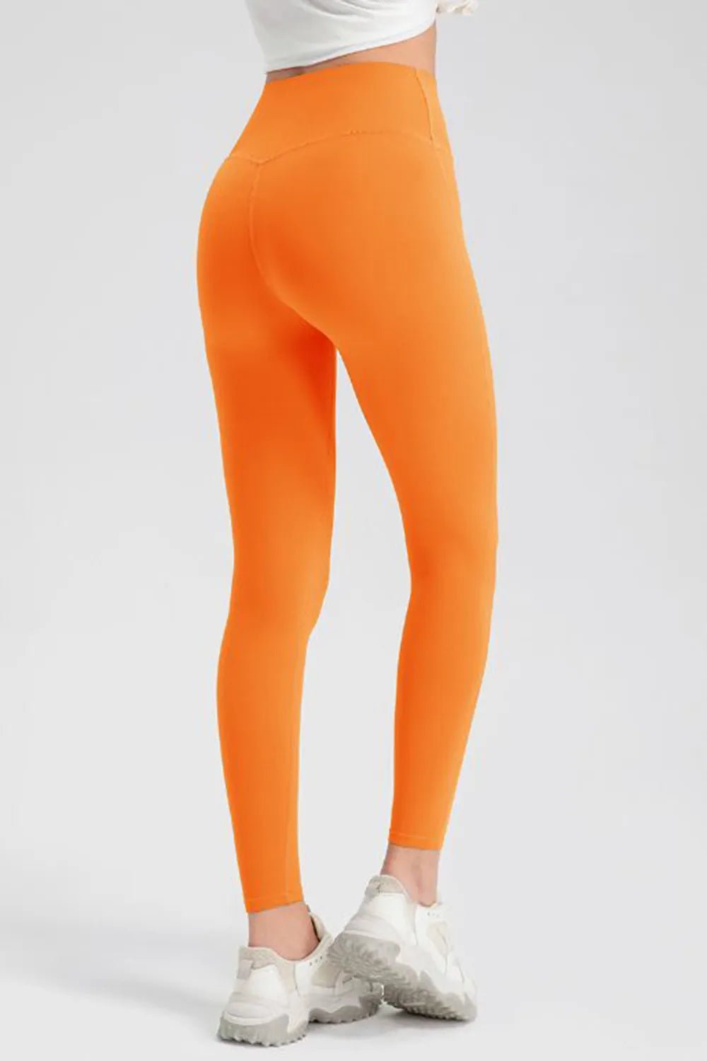 High Waist Skinny Active Pants - MAD RUFFI
