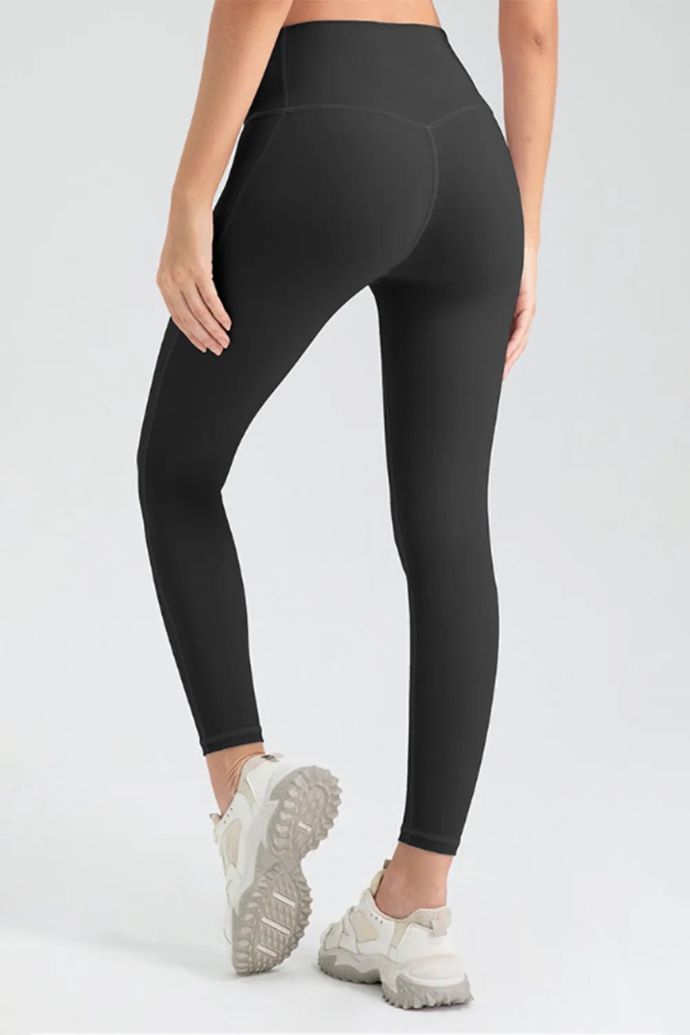 High Waist Skinny Active Pants - MAD RUFFI
