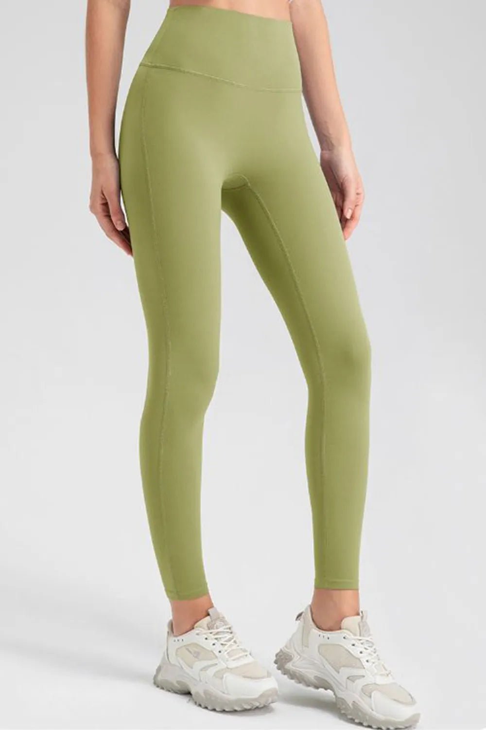 High Waist Skinny Active Pants - MAD RUFFI