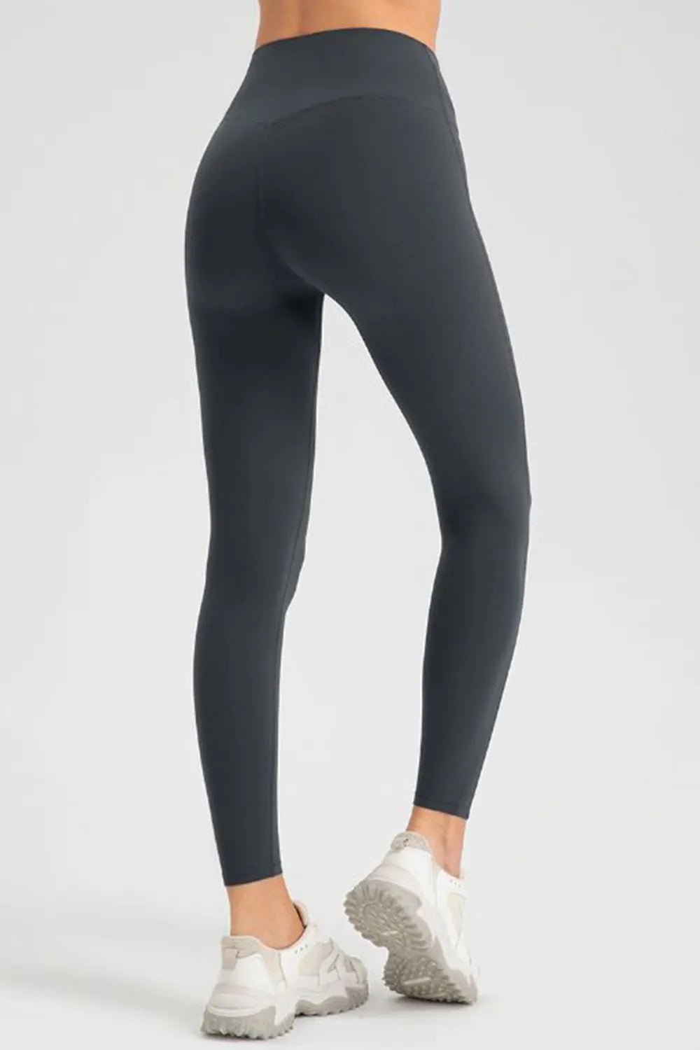 High Waist Skinny Active Pants - MAD RUFFI