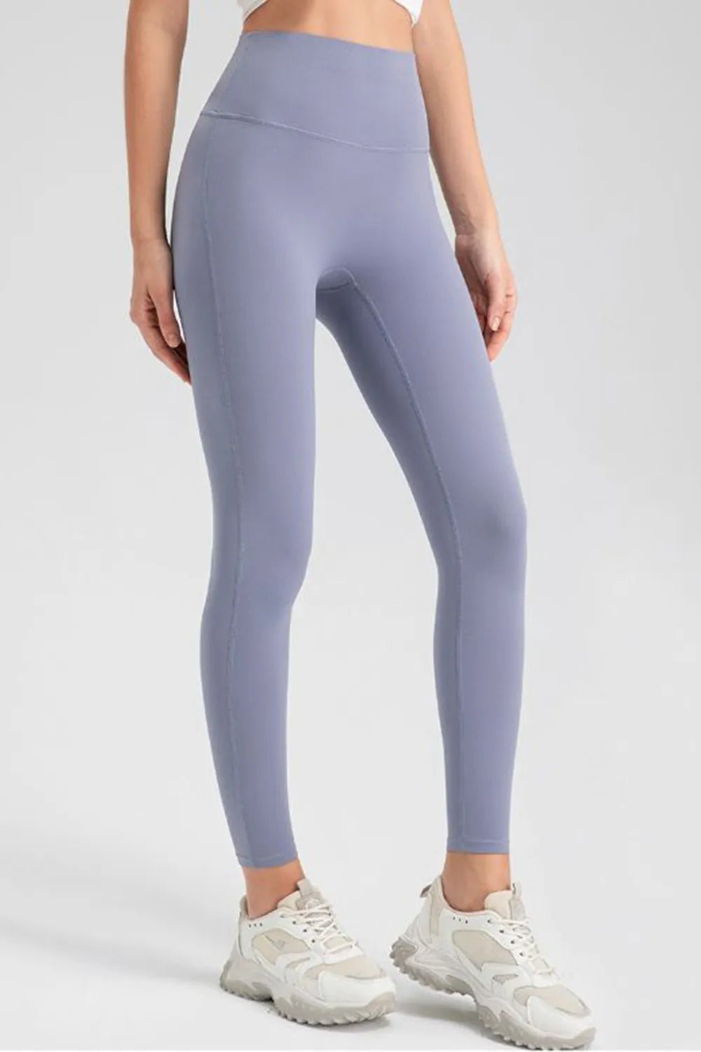 High Waist Skinny Active Pants - MAD RUFFI