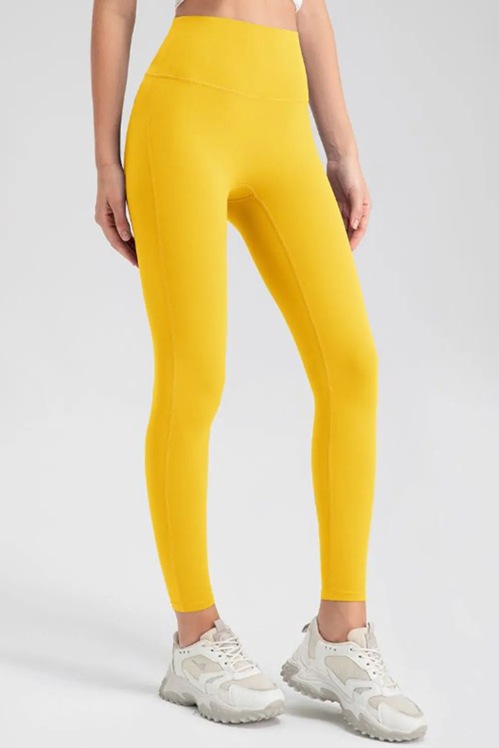 High Waist Skinny Active Pants - MAD RUFFI