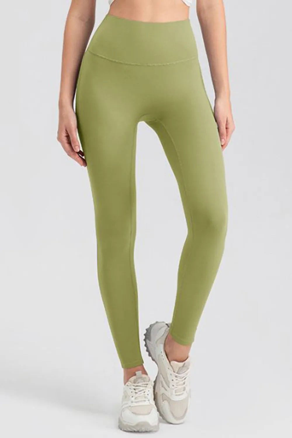 High Waist Skinny Active Pants - MAD RUFFI