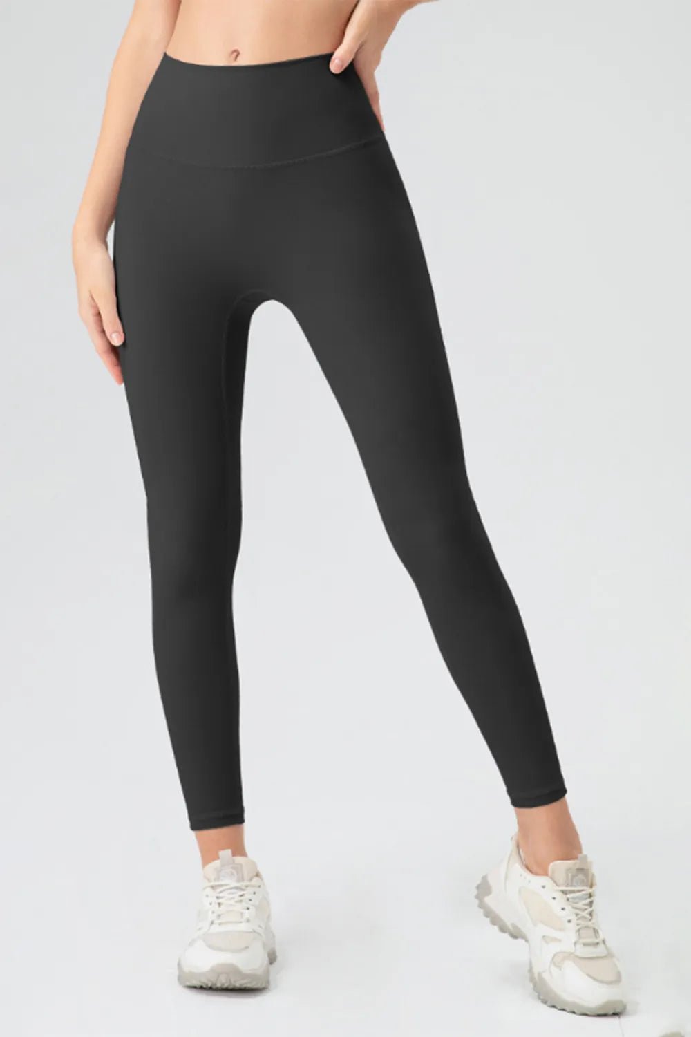 High Waist Skinny Active Pants - MAD RUFFI
