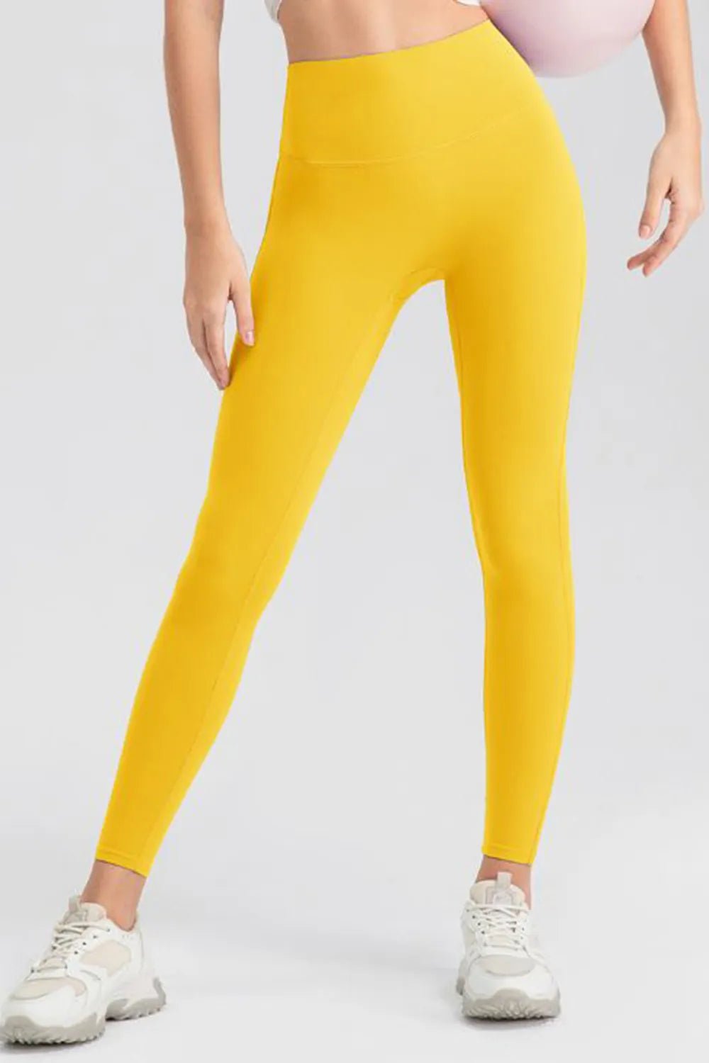 High Waist Skinny Active Pants - MAD RUFFI
