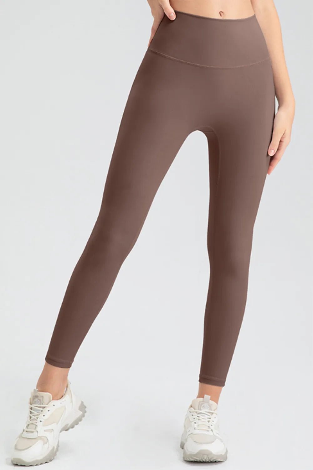 High Waist Skinny Active Pants - MAD RUFFI