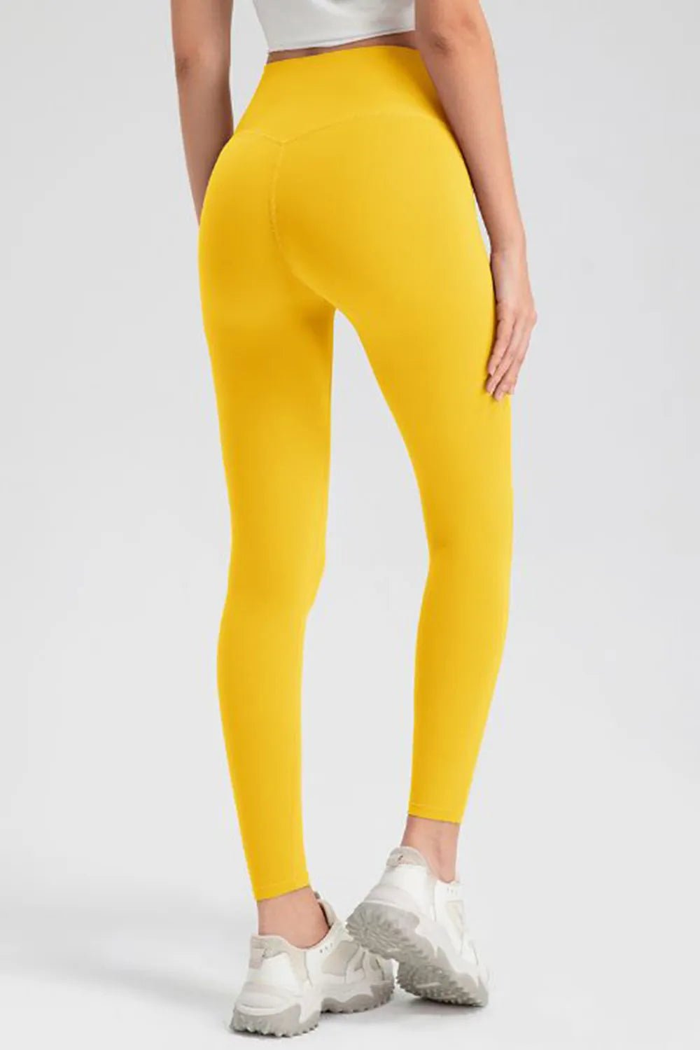 High Waist Skinny Active Pants - MAD RUFFI