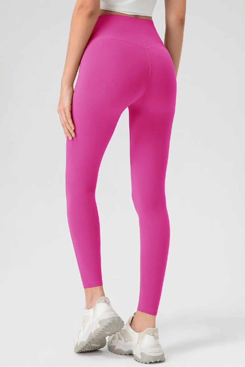 High Waist Skinny Active Pants - MAD RUFFI