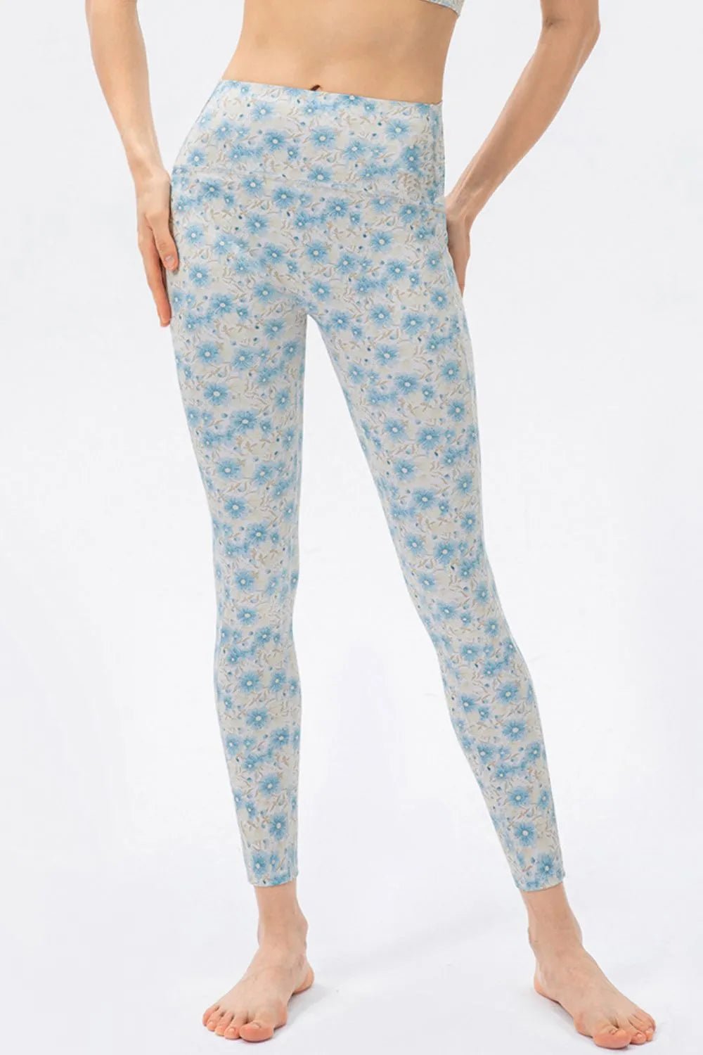 High Waist Skinny Active Pants - MAD RUFFI