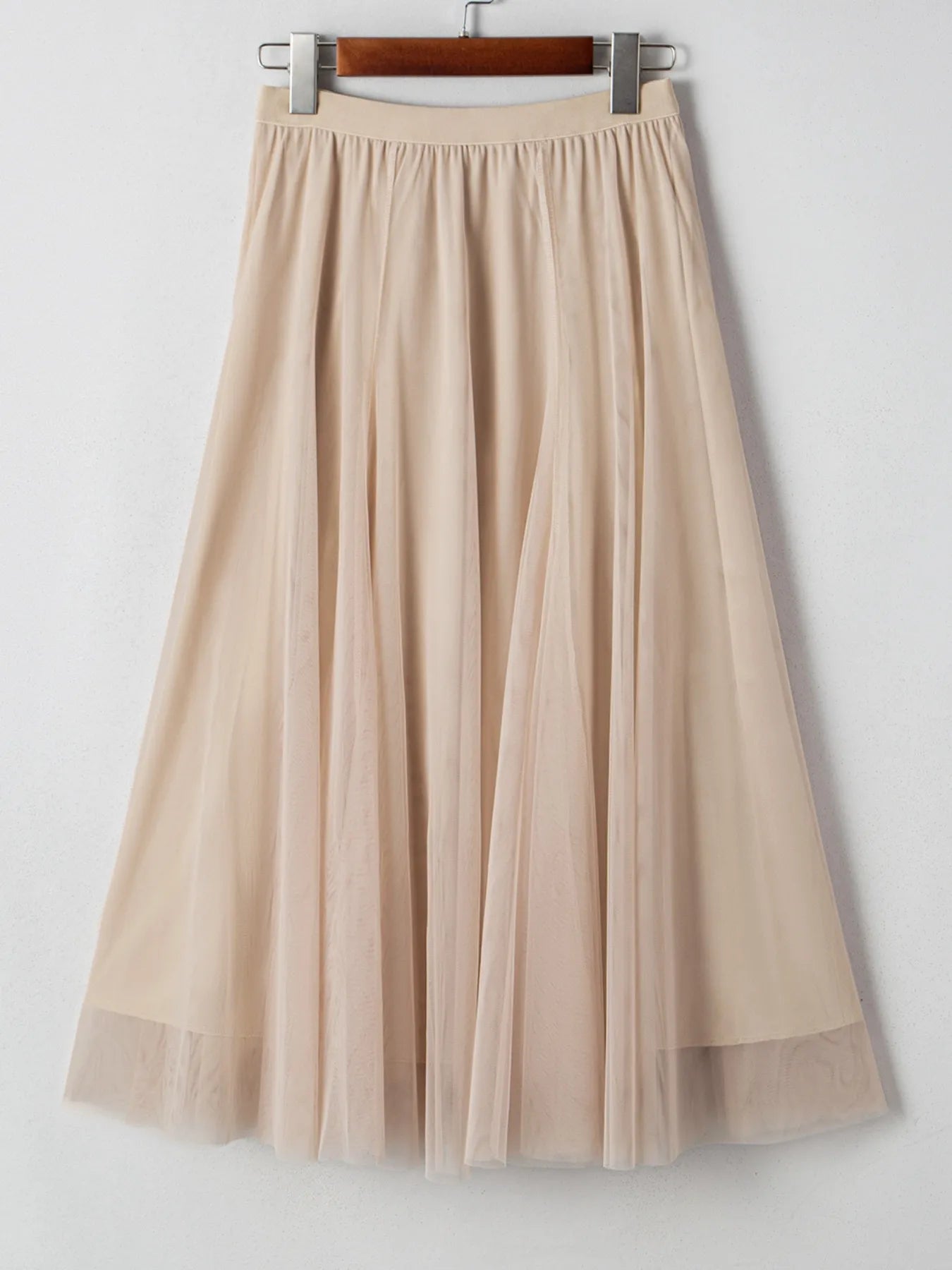 High - Waisted Midi Skirt - MAD RUFFI