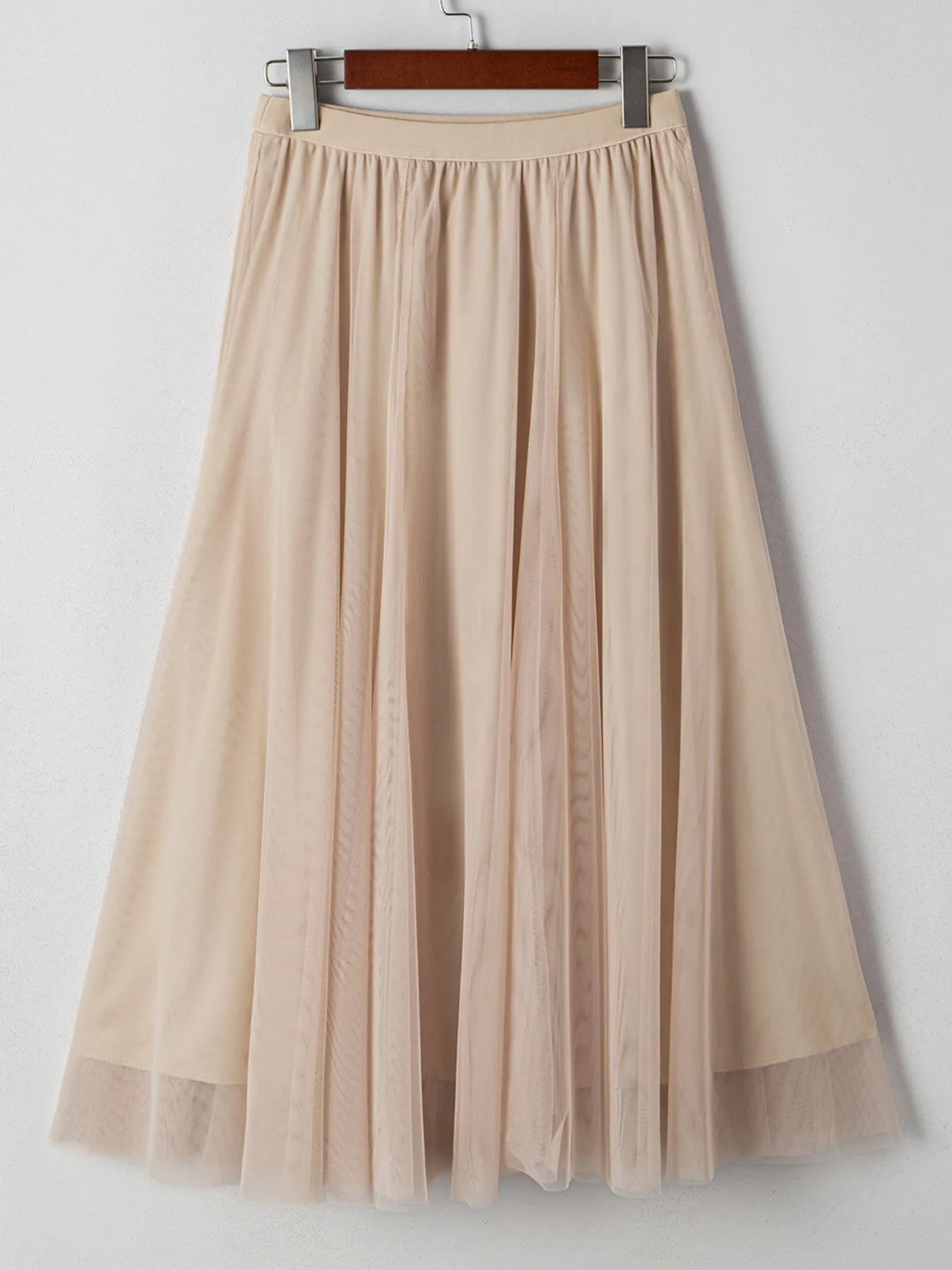 High - Waisted Midi Skirt - MAD RUFFI