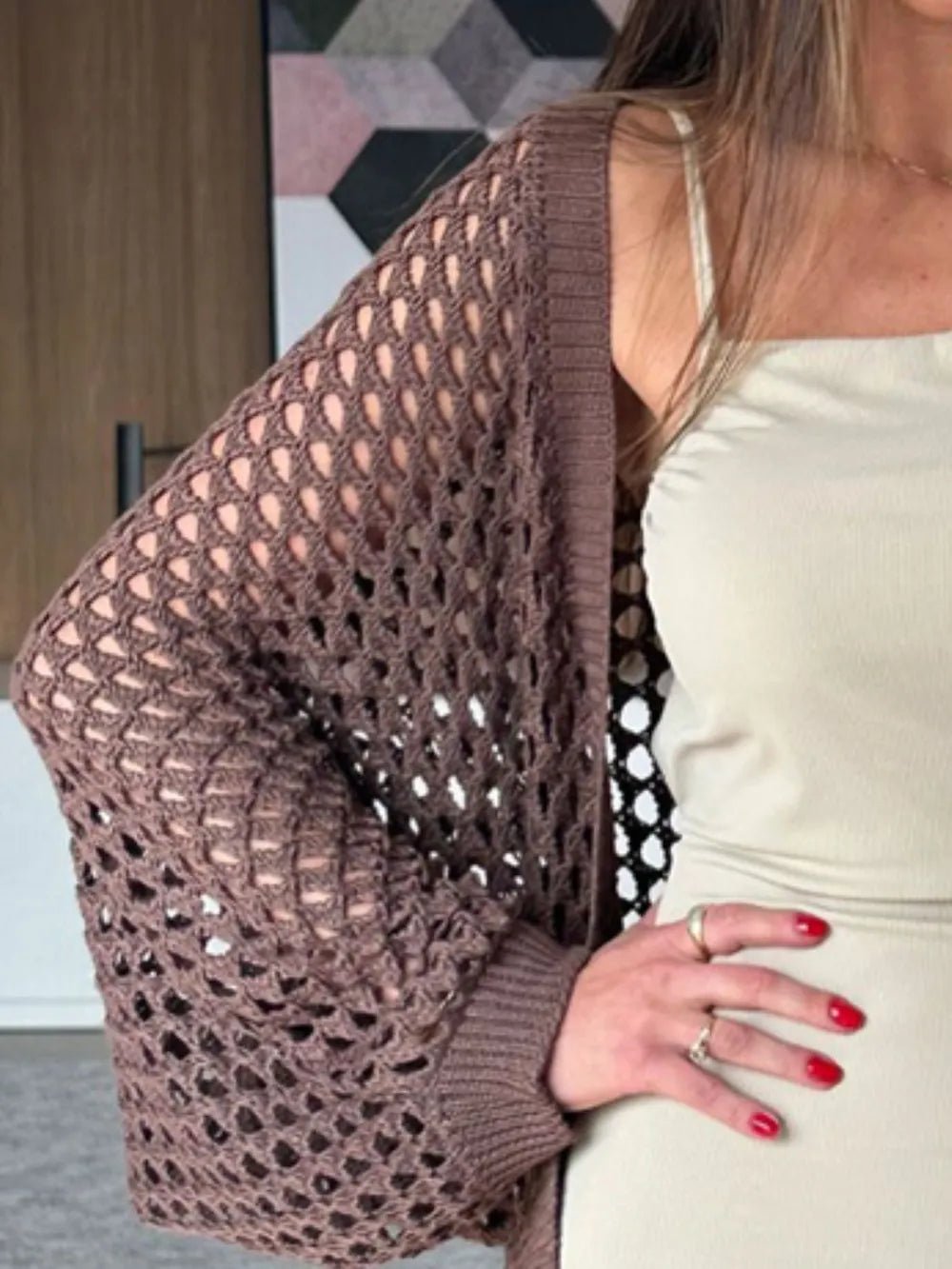 Hollow Out Open Front Cover - Up - MAD RUFFI