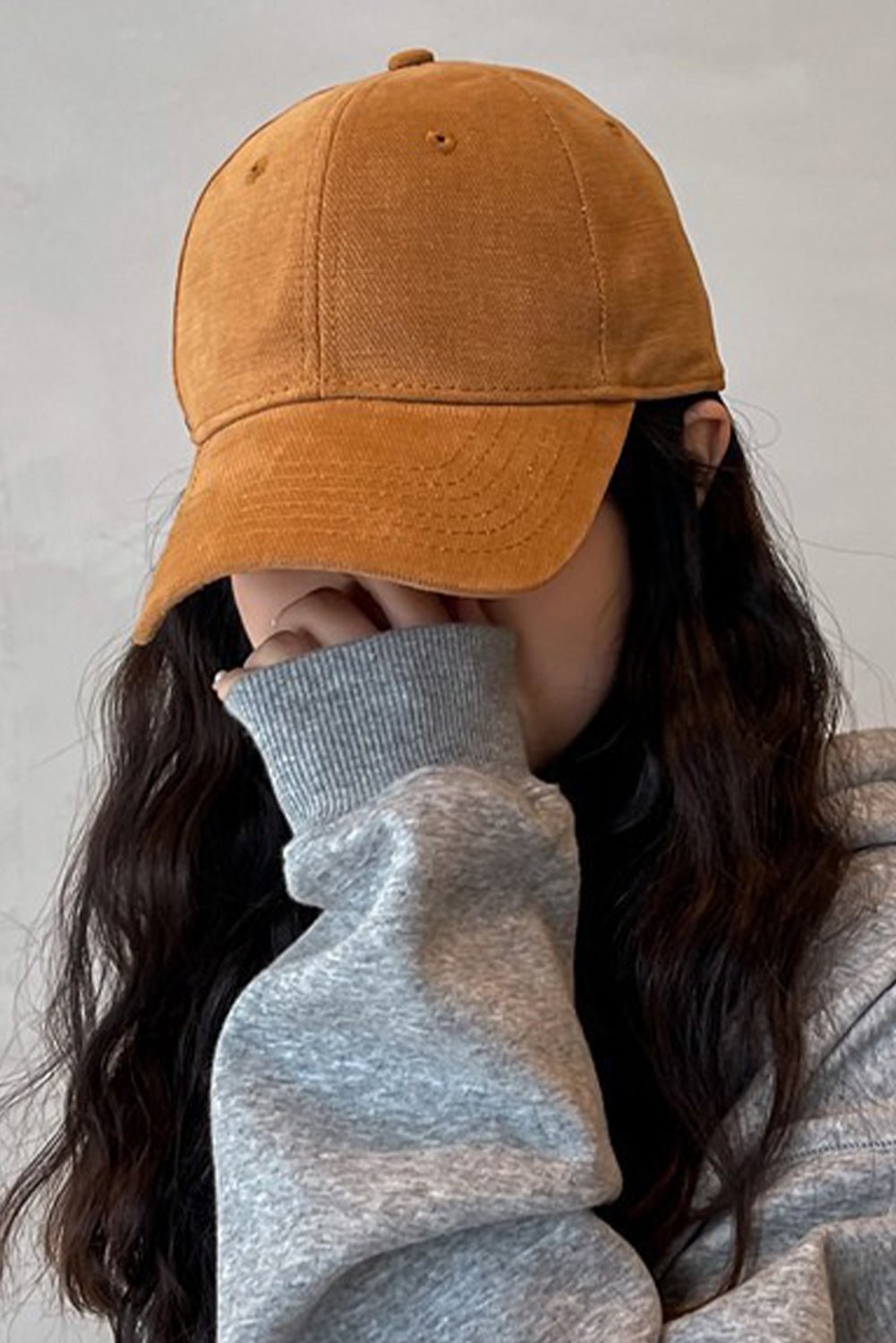 Honey Gold Cotton Baseball Cap - MAD RUFFI