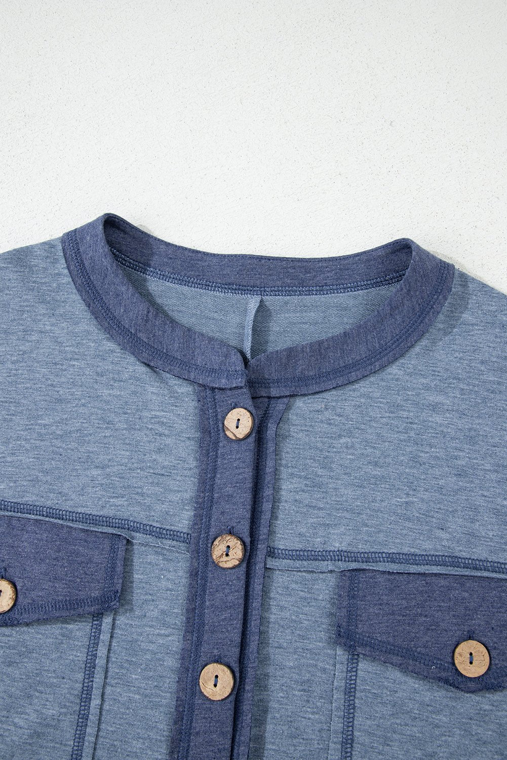 Jet Stream Patchwork Pocket Short Sleeve Jumpsuit - MAD RUFFI