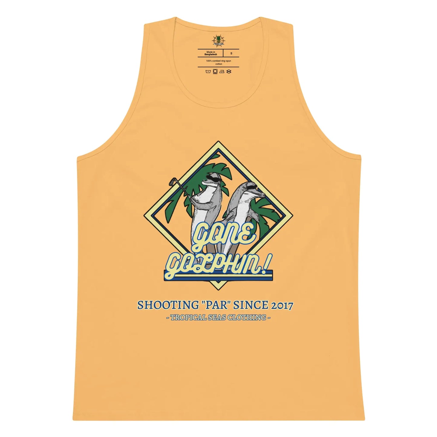 Premium masculino GOLPHIN TANK TANK TROLED