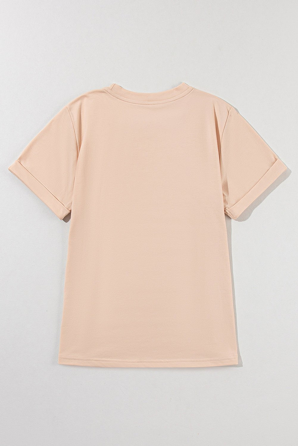 Khaki Flying Mallard Sequin Patched Graphic Tee - MAD RUFFI