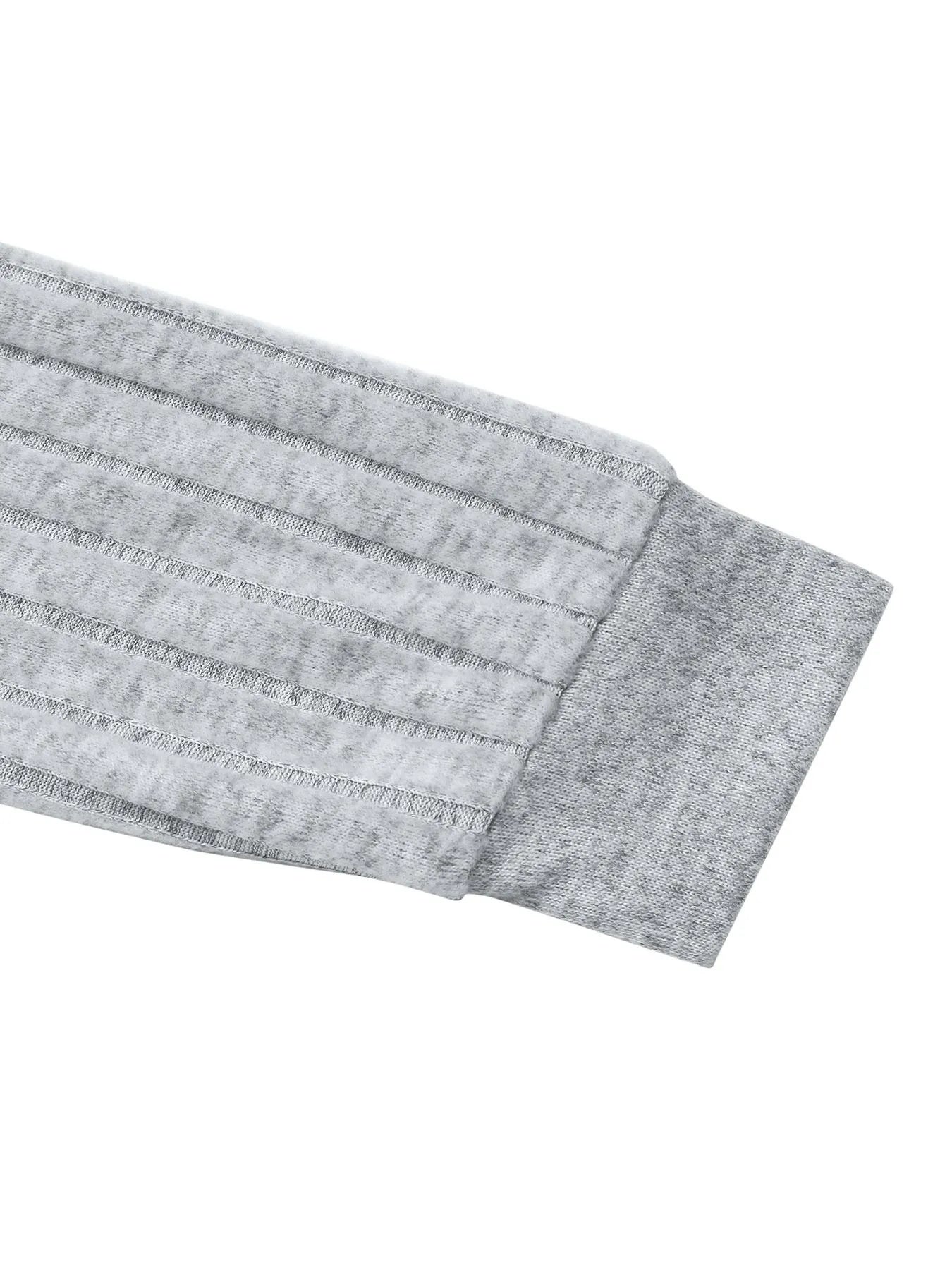 Lace Detail V - Neck Maxi Dress with Side Slit - MAD RUFFI