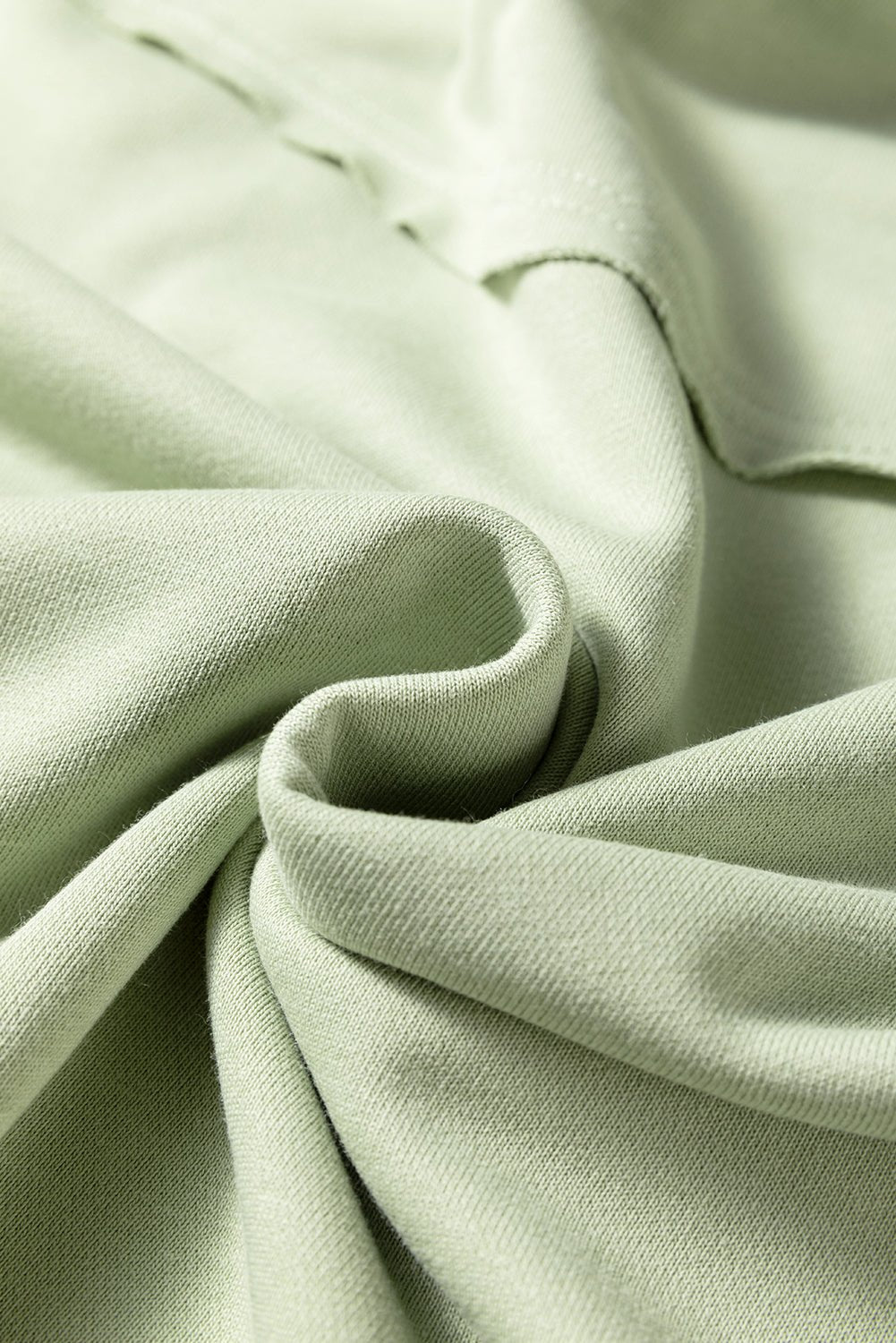 Laurel Green Floral Plaid Mixed Sleeve Raw Edge Relaxed French Terry Top - MAD RUFFI