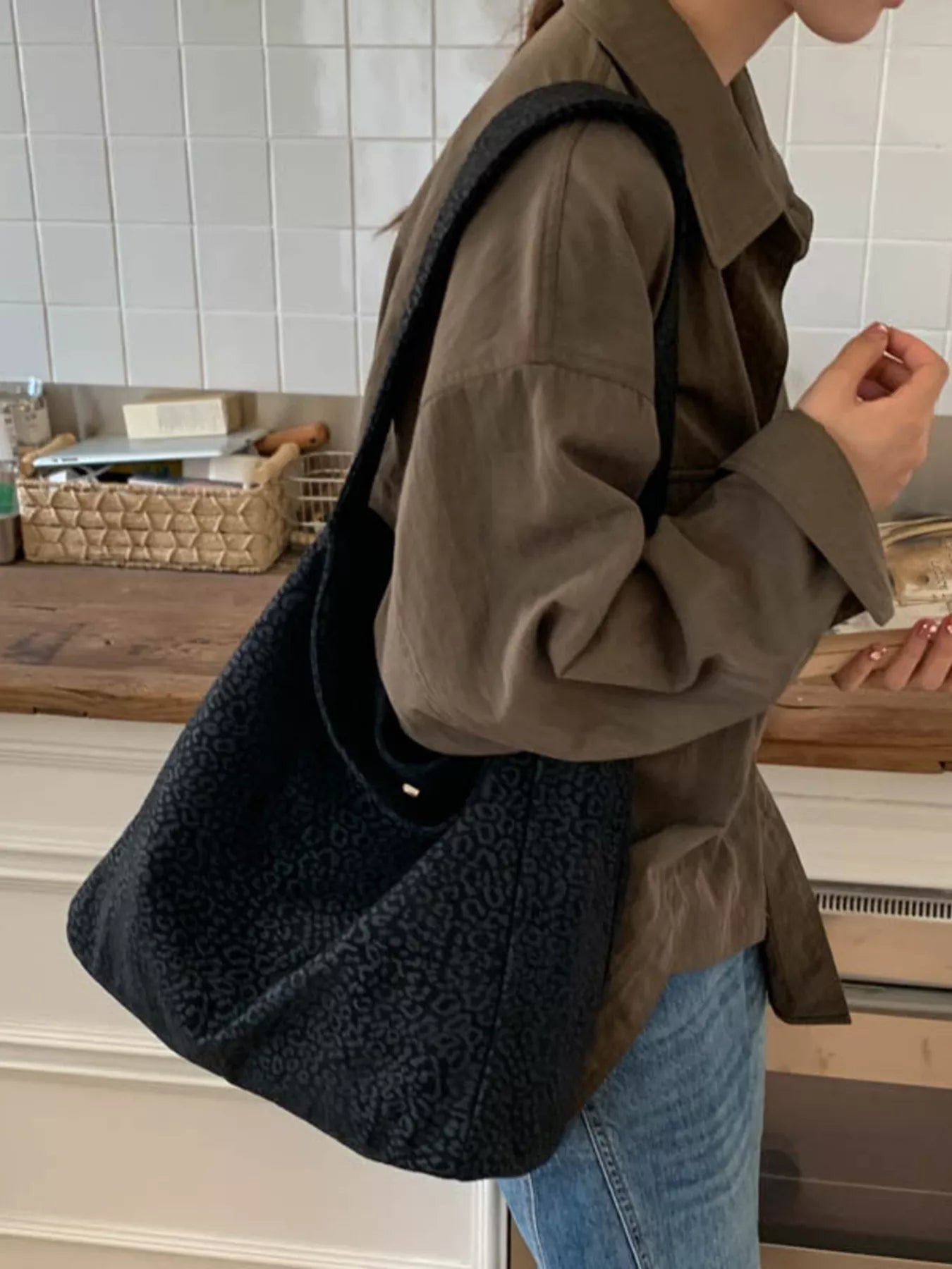 Leopard Print Tote Bag - MAD RUFFI