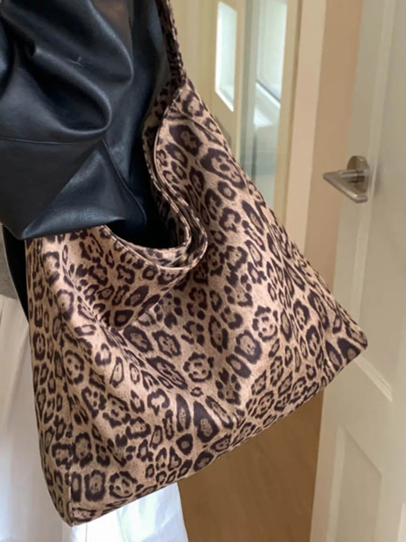 Leopard Print Tote Bag - MAD RUFFI