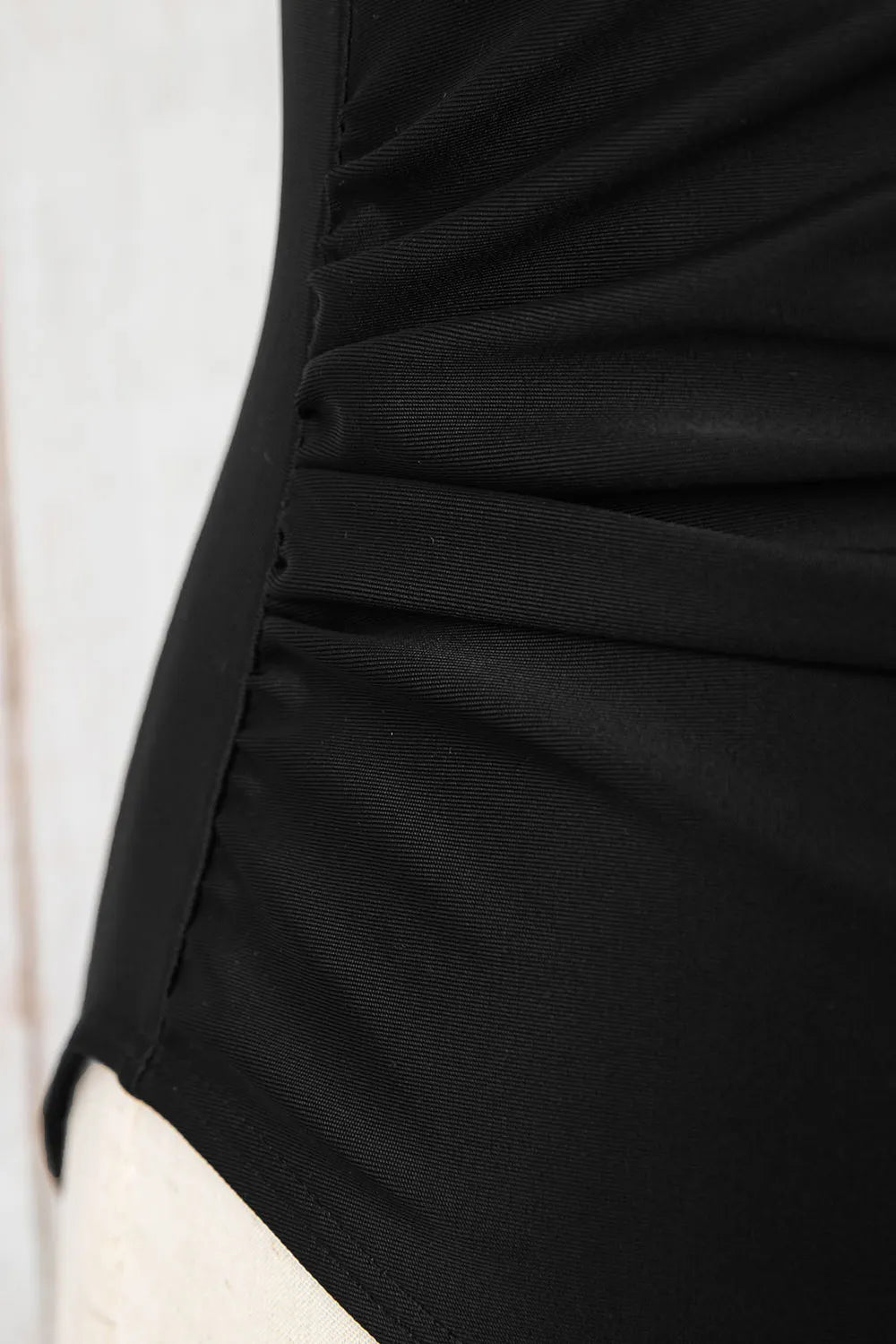 Leopard V - Neck Wide Strap One - Piece Swimwear - MAD RUFFI