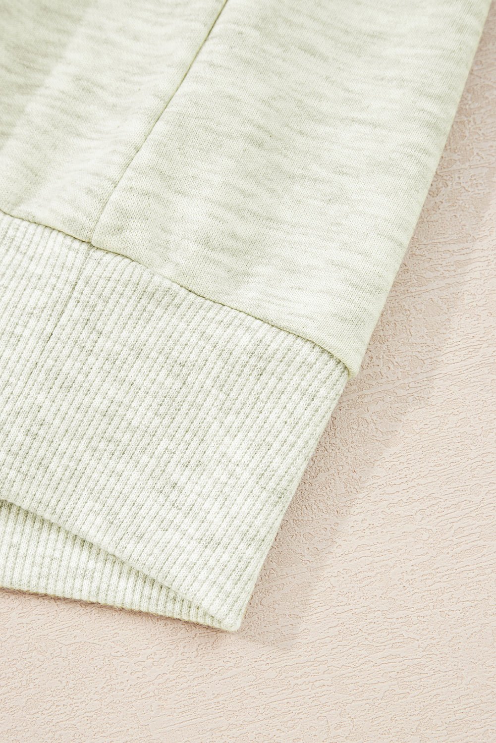 Light Grey Pop of Color Collared Patchwork Pullover Sweatshirt - MAD RUFFI