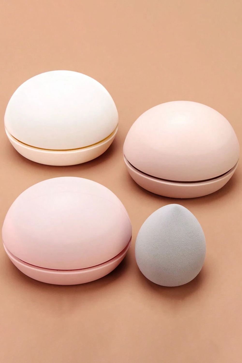 Light Pink Makeup Sponge Organizer - MAD RUFFI