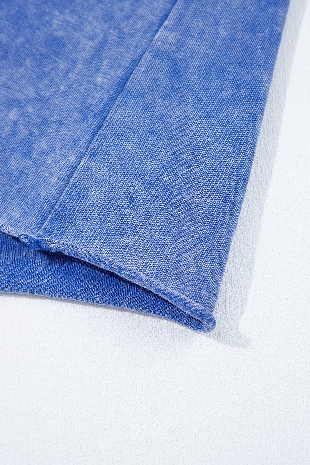 Light Pink Mineral Wash Star Patched Loose Pants Set - MAD RUFFI