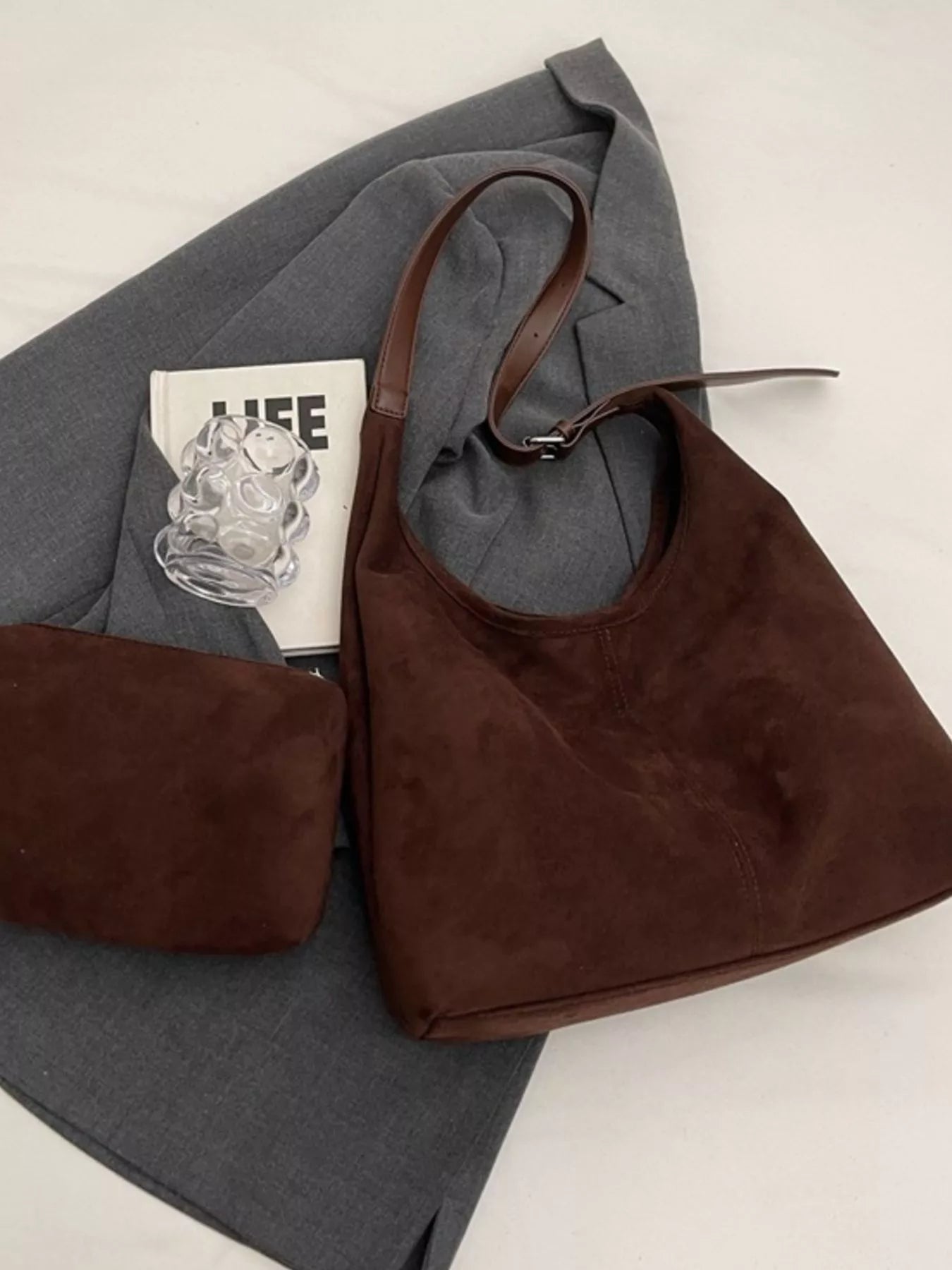 Lightweight Adjustable Strap Handbag - MAD RUFFI