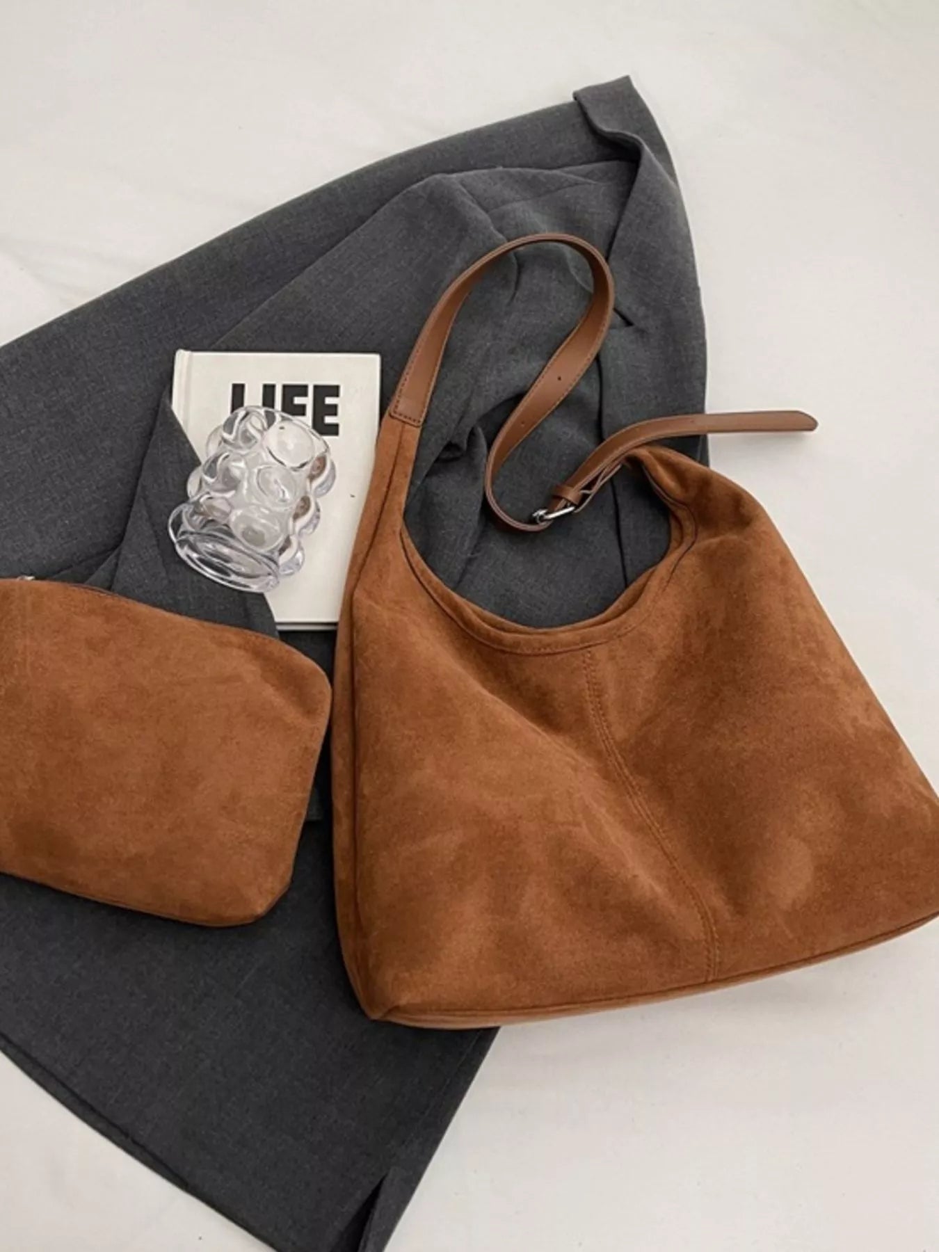 Lightweight Adjustable Strap Handbag - MAD RUFFI