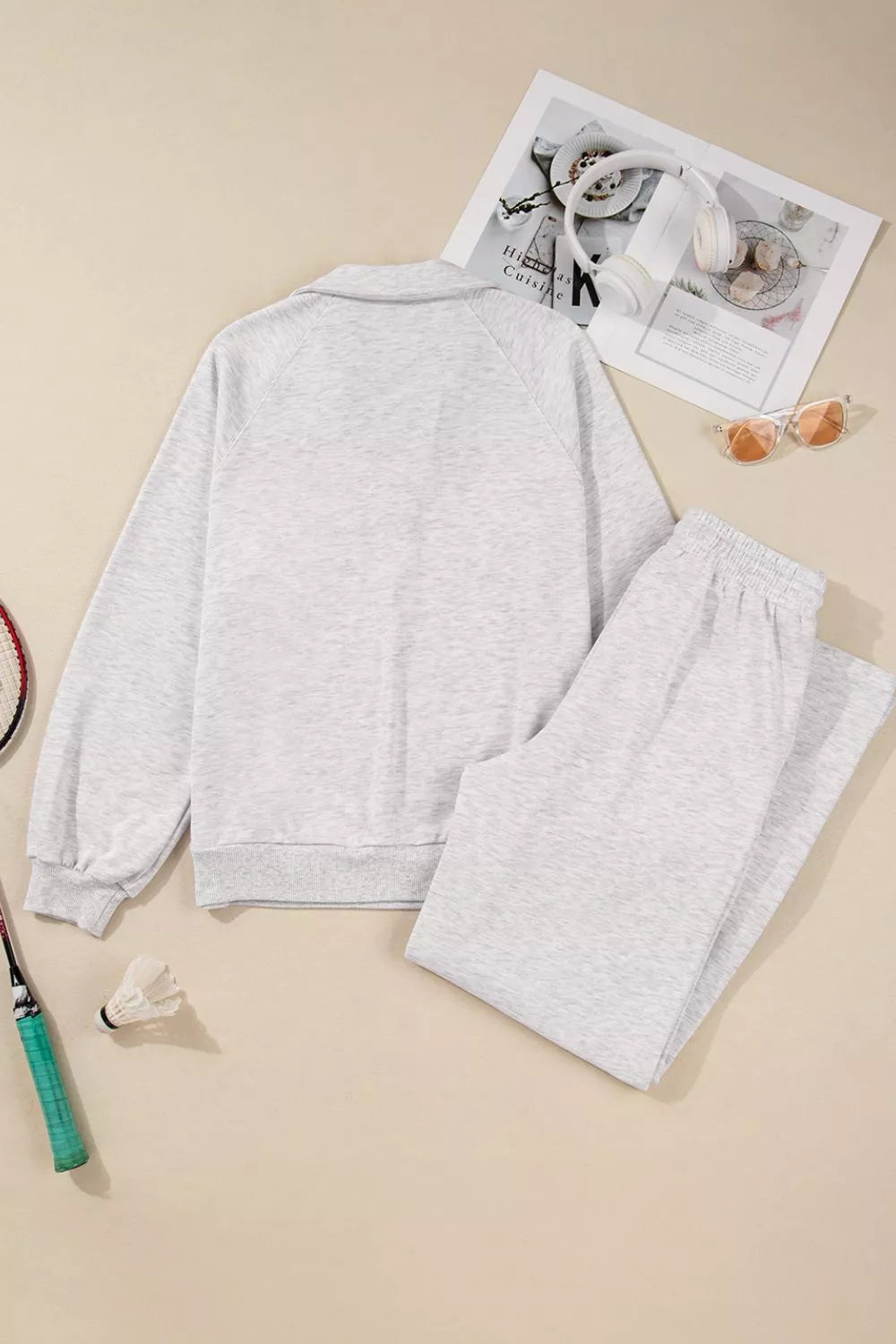 Long Sleeve Sweatshirt and Pants Set - MAD RUFFI