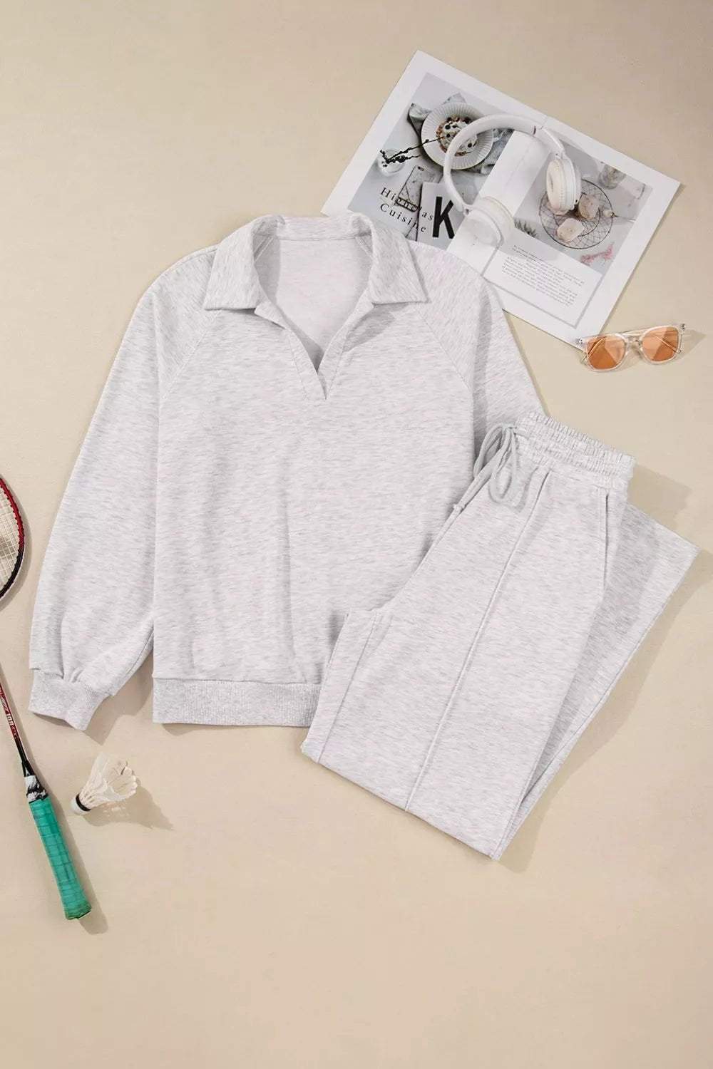 Long Sleeve Sweatshirt and Pants Set - MAD RUFFI