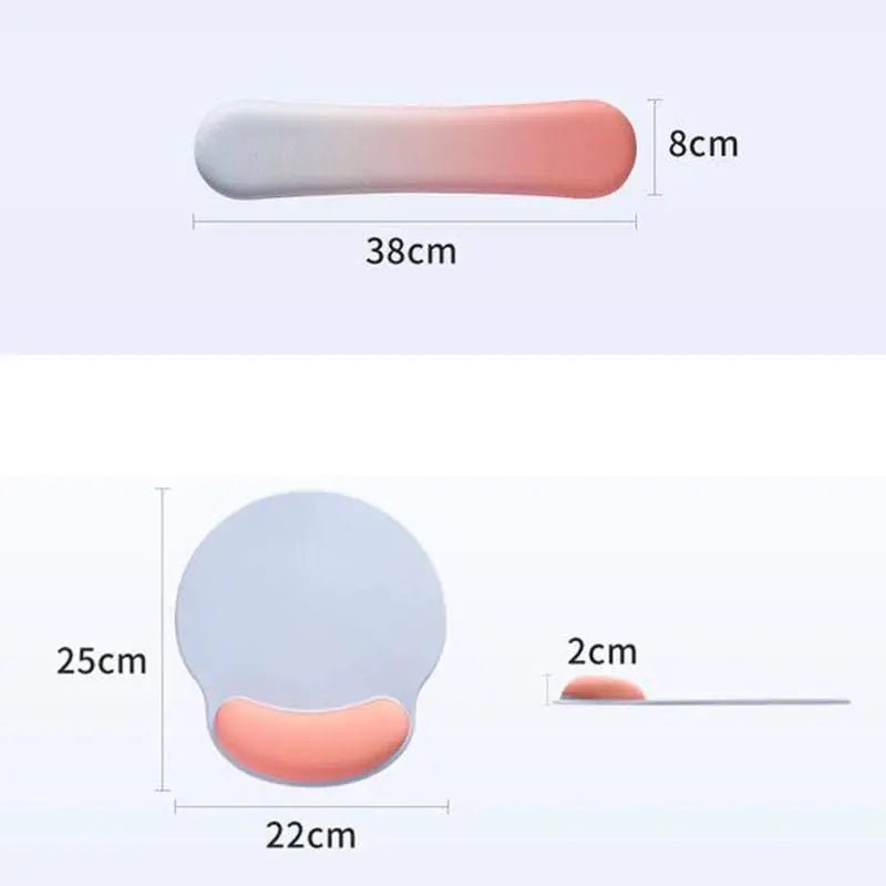 Memory Foam Soft Mouse Pad - MAD RUFFI
