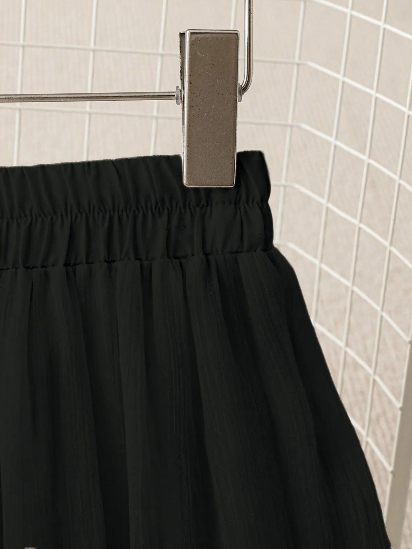 Mesh Wide Leg Pants - MAD RUFFI