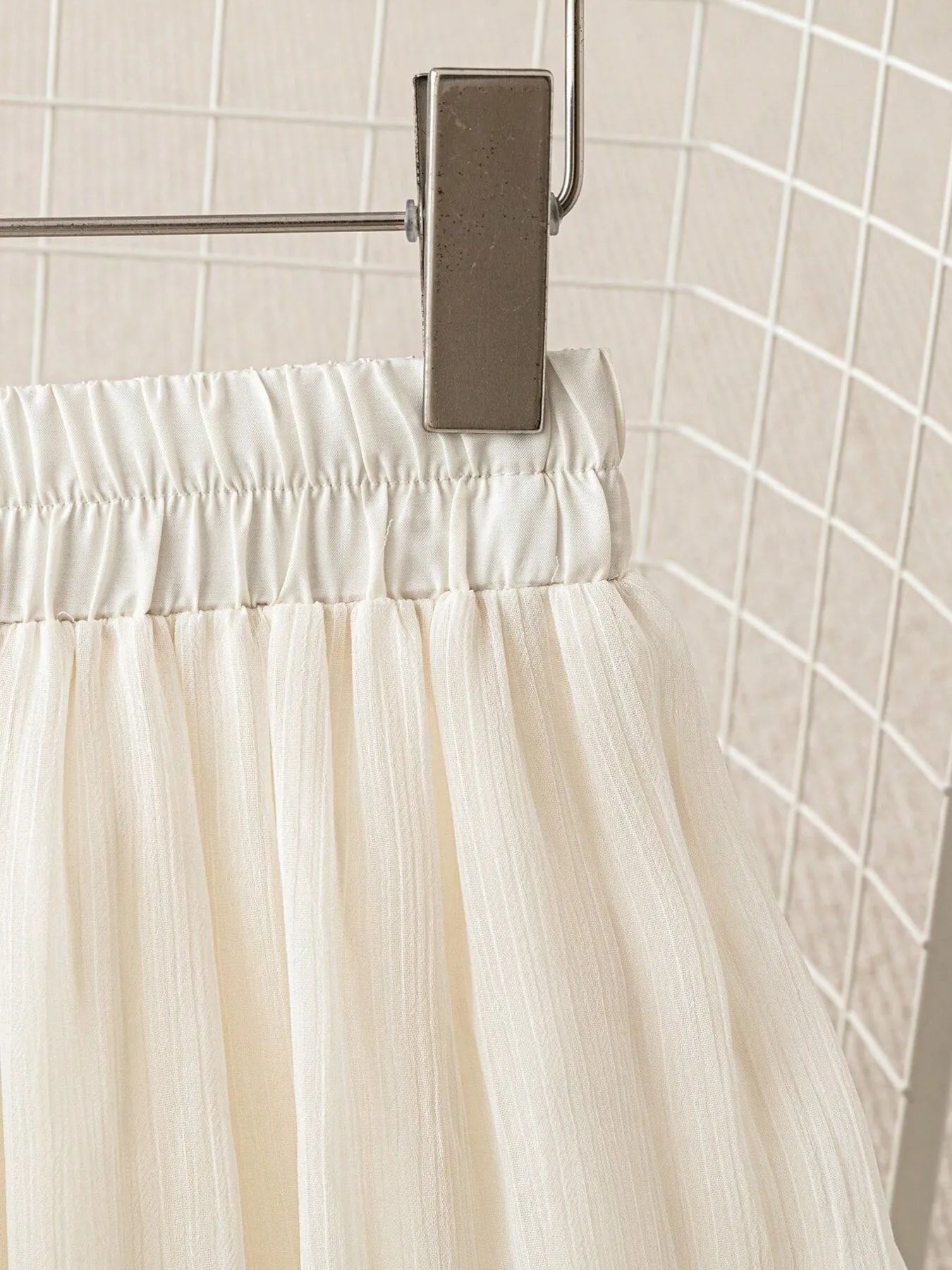 Mesh Wide Leg Pants - MAD RUFFI