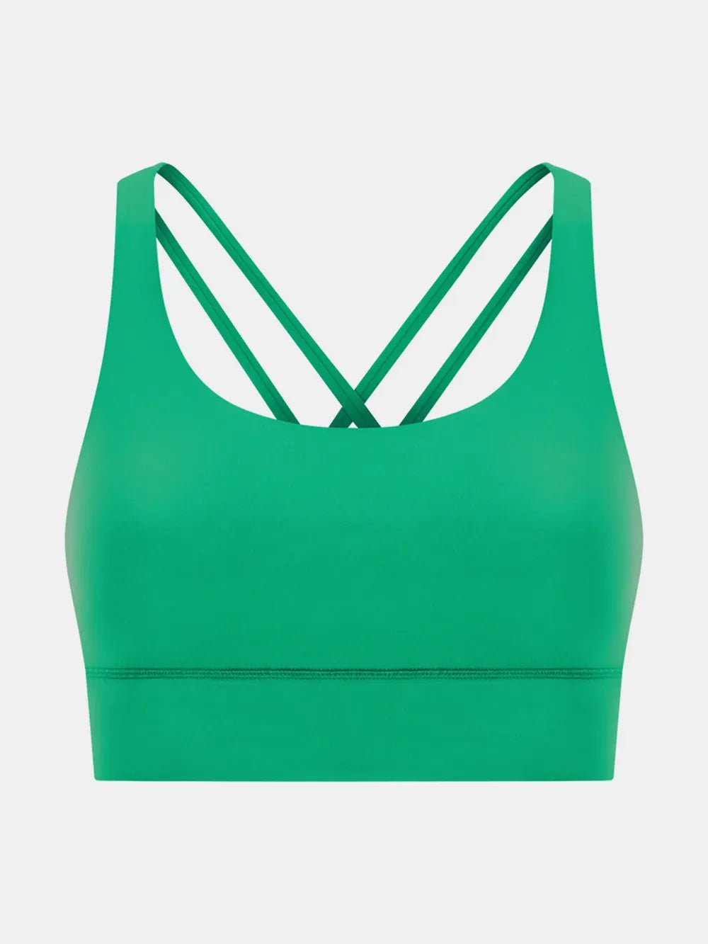 Millennia Crisscross Scoop Neck Active Tank - MAD RUFFI