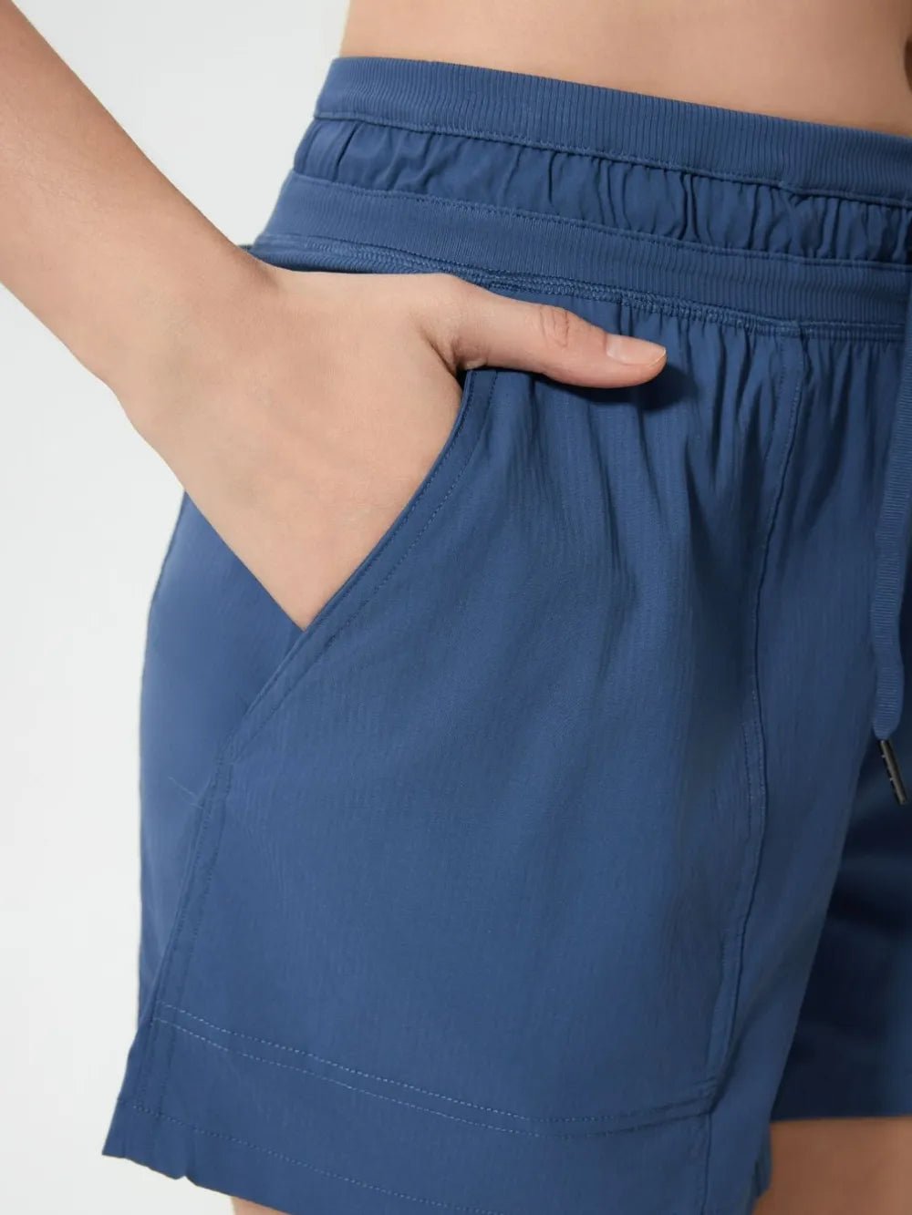 Millennia Drawstring Active Shorts with Pockets - MAD RUFFI