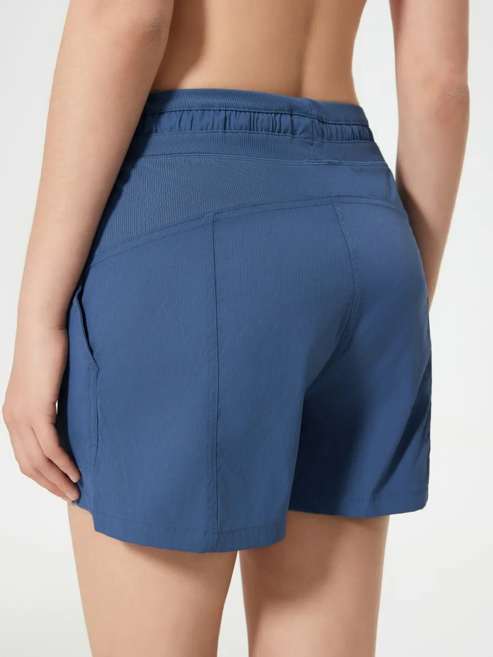 Millennia Drawstring Active Shorts with Pockets - MAD RUFFI