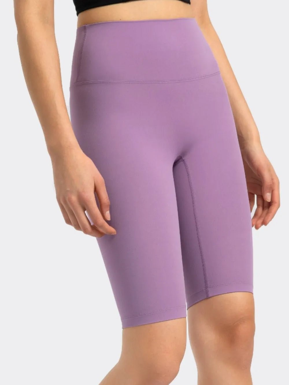 Millennia High Rise Wide Waistband Active Shorts - MAD RUFFI