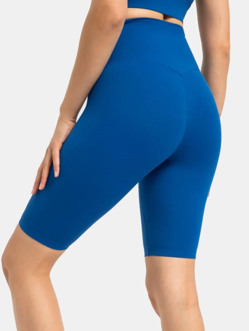 Millennia High Rise Wide Waistband Active Shorts - MAD RUFFI