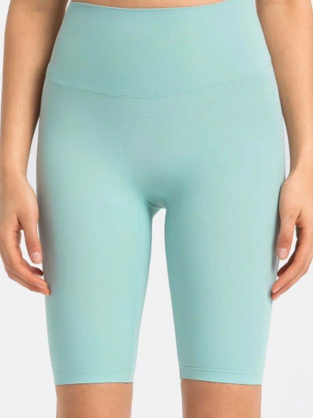 Millennia High Rise Wide Waistband Active Shorts - MAD RUFFI