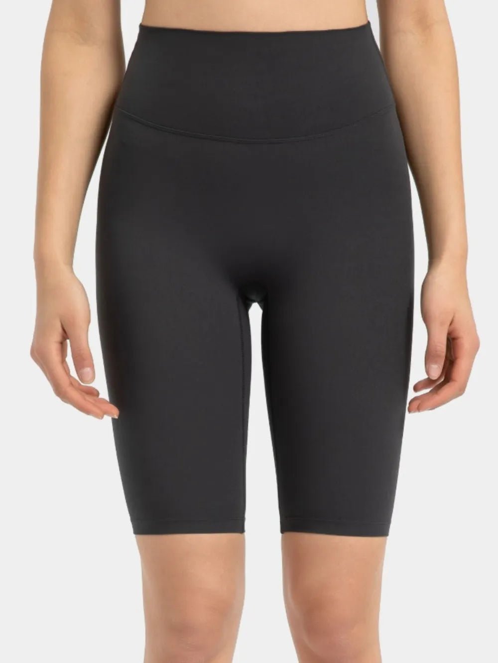 Millennia High Rise Wide Waistband Active Shorts - MAD RUFFI