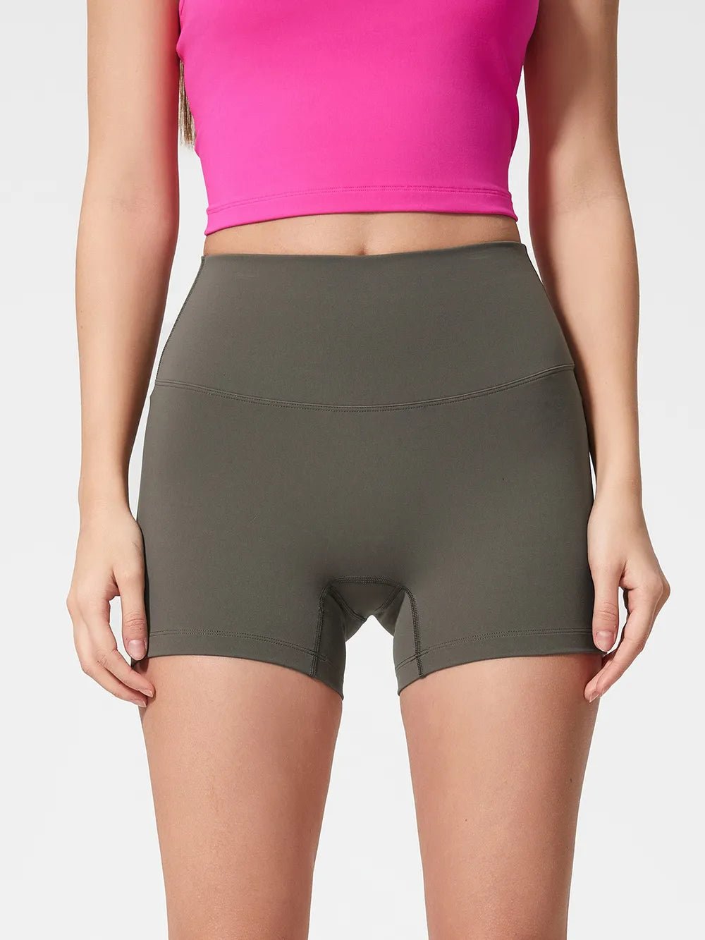 Millennia High Waist Active Shorts - MAD RUFFI