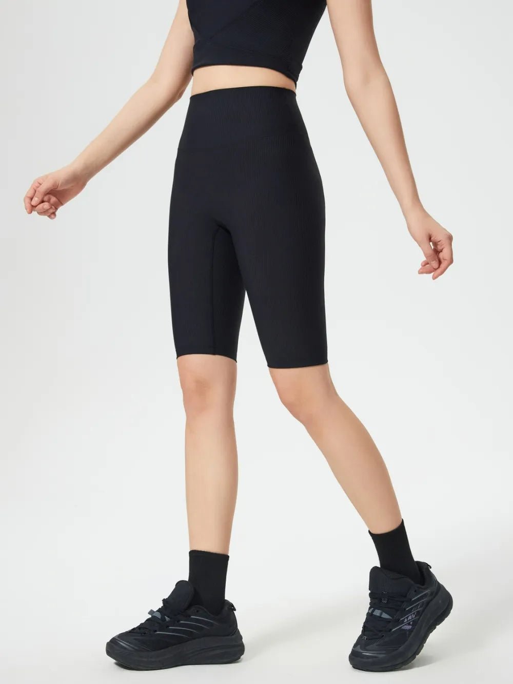 Millennia High Waist Active Shorts - MAD RUFFI