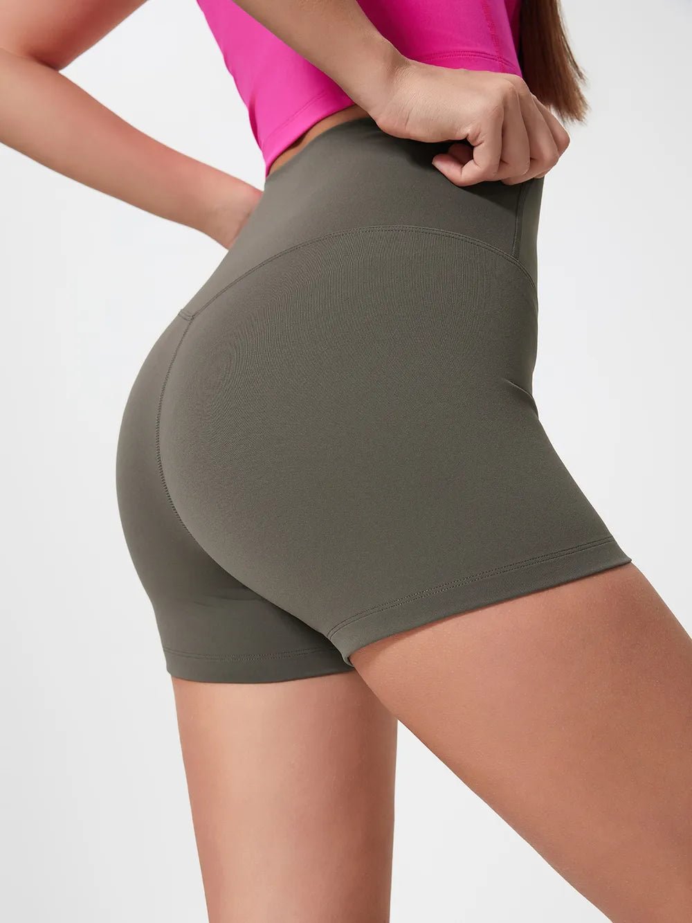 Millennia High Waist Active Shorts - MAD RUFFI