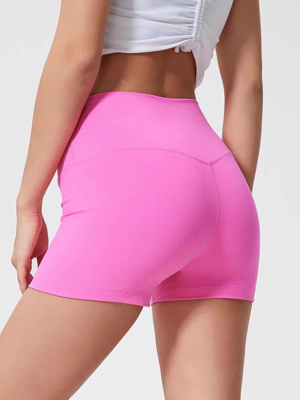 Millennia High Waist Active Shorts - MAD RUFFI