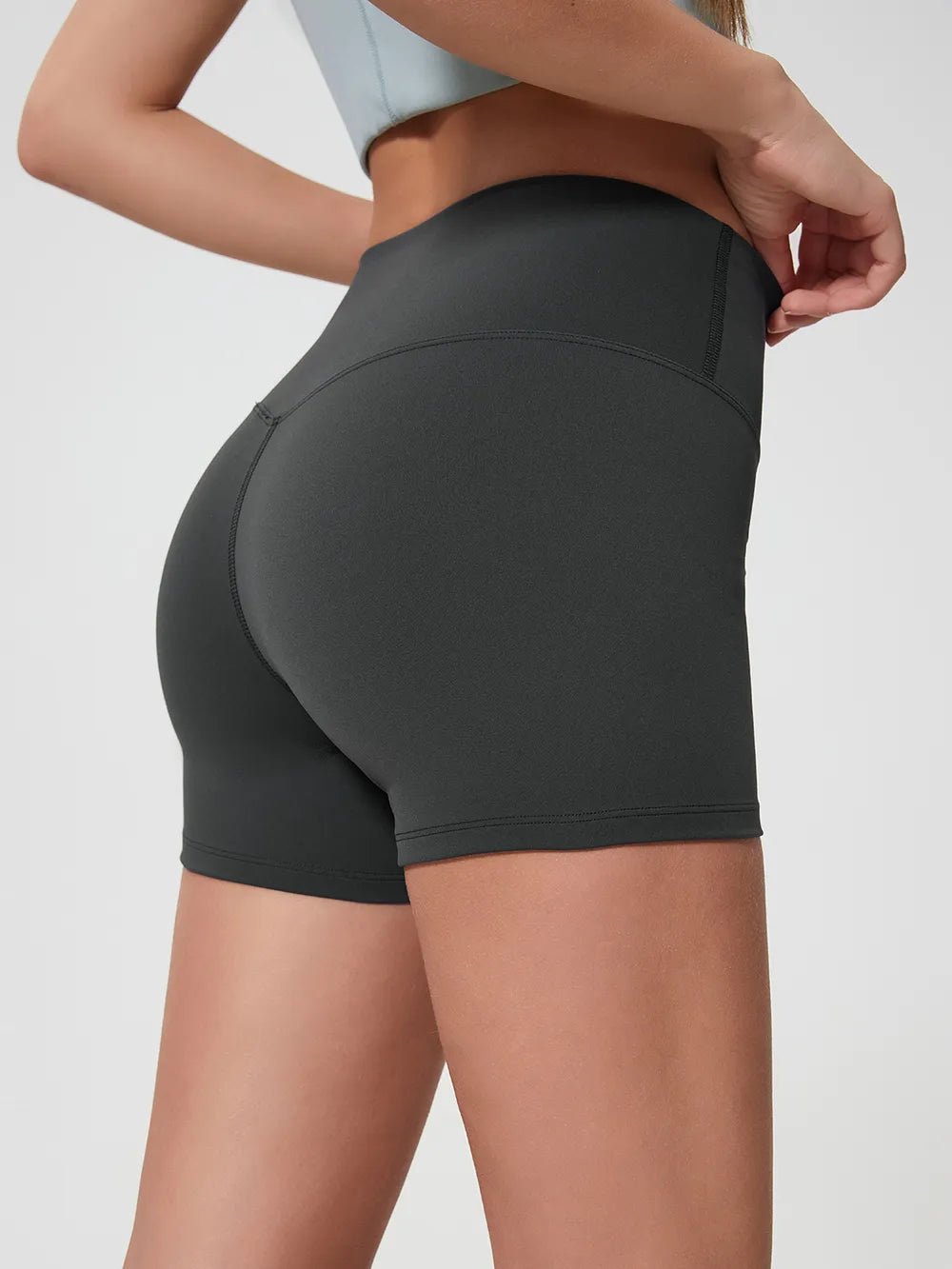 Millennia High Waist Active Shorts - MAD RUFFI