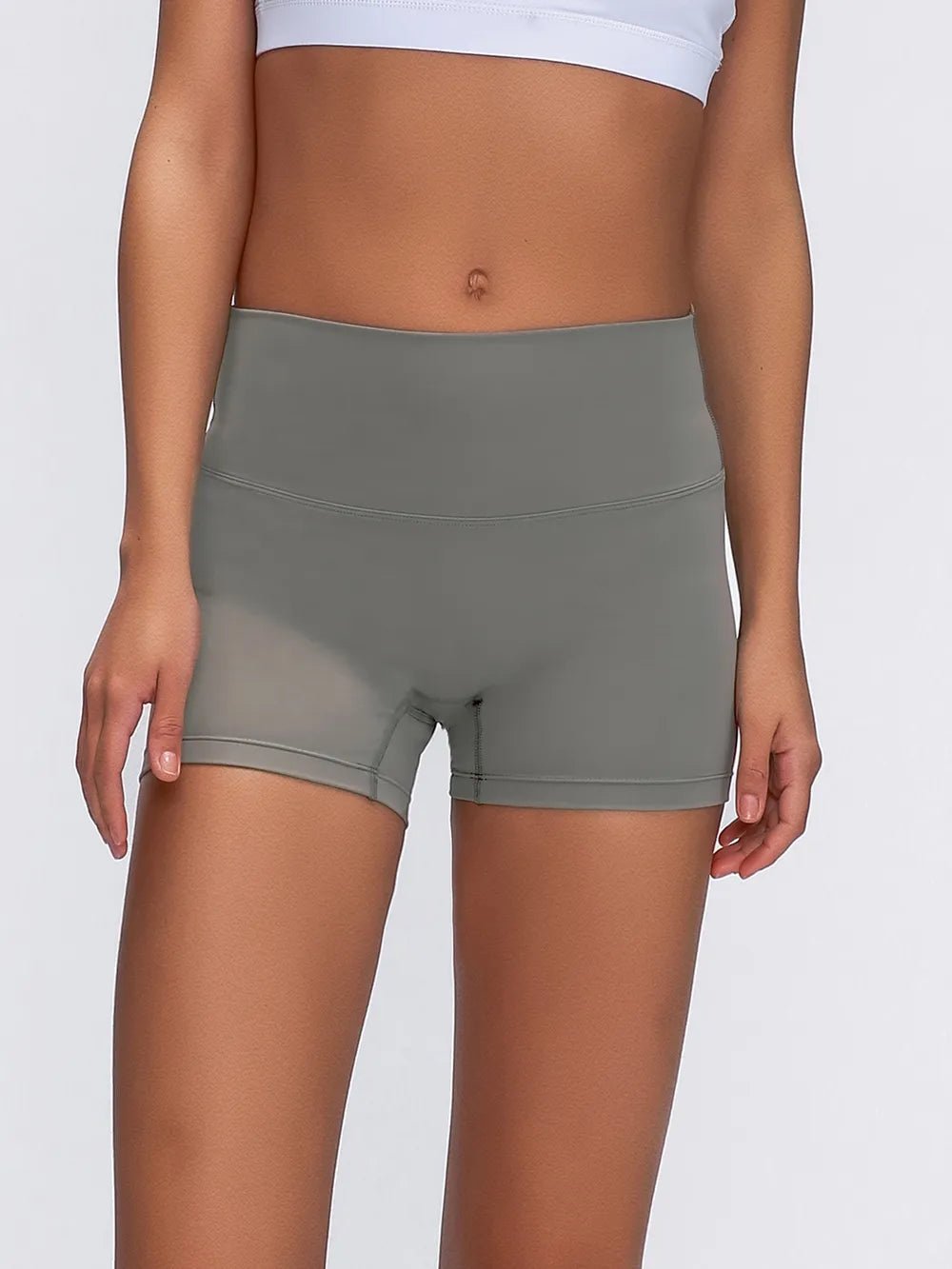 Millennia High Waist Active Shorts - MAD RUFFI